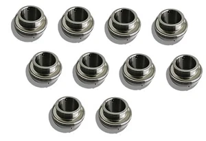 10x SS UC 204 Edelstahl Spannlager 20mm Welle FDA Fett Lagereinsatz SUC204 Niro - Bild 1 von 1