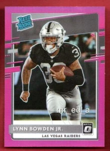 Lynn Bowden Jr. Pink Optic Prizm Rated Rookie Preview RC 2020 Donruss P-332 LV! - Bild 1 von 1