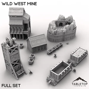 Wild West Mine - Wild West Terrain Wargaming - Picture 1 of 10