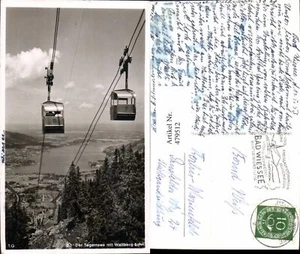 479512,Der Tegernsee mit Wallberg-Bahn Seilbahn Gondel 15 u. 7 - Bild 1 von 1