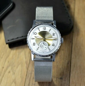 Reloj de pulsera vintage personalizado para hombre Pobeda Sputnik joyas regalo soviético de la URSS - Imagen 1 de 16