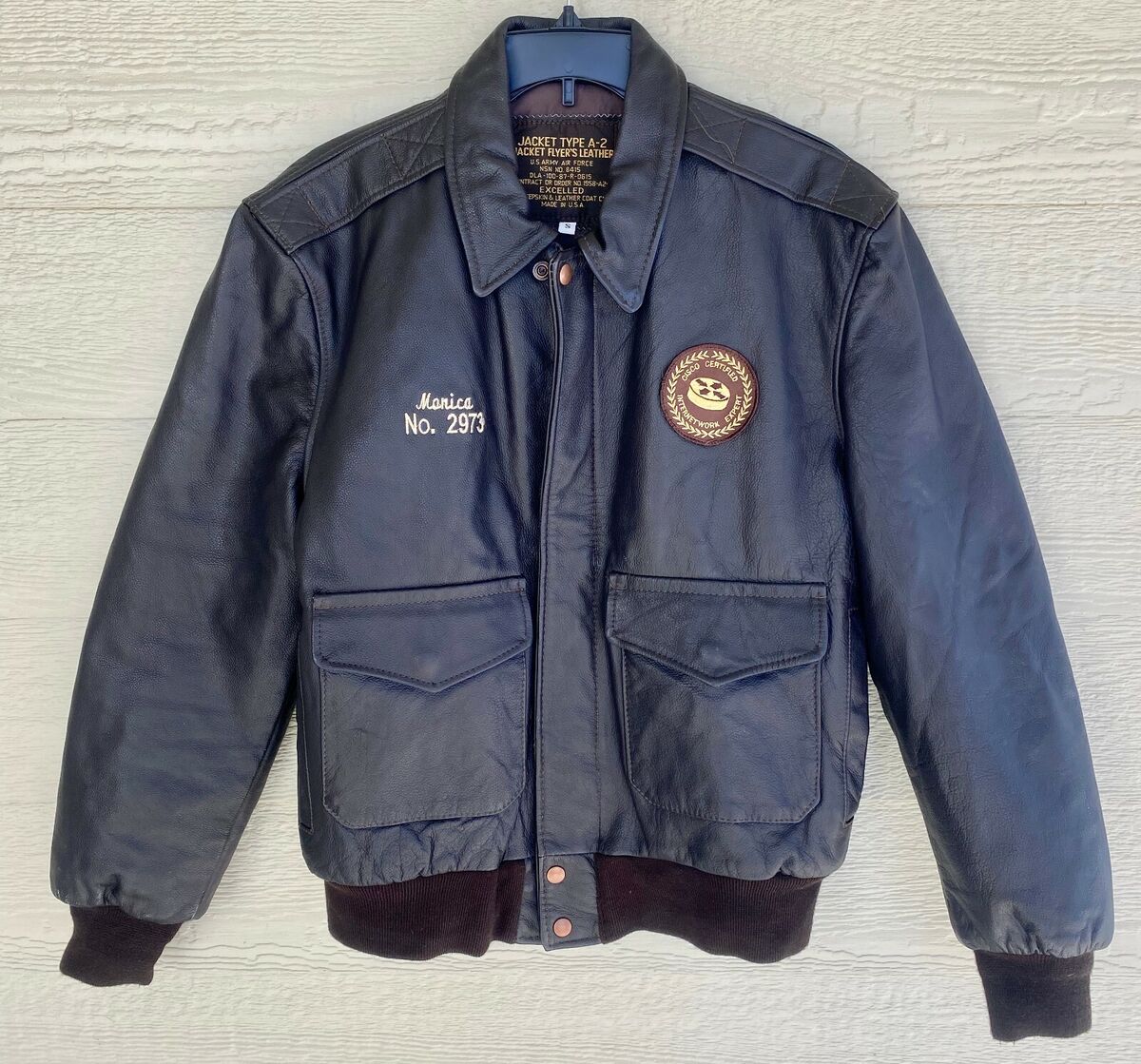 Flyers Jacket In Military Original Period Items (1976-1989 Flyers Jacket In Military Original Period Items (1976-1989