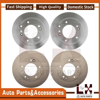 Rotor de freno de disco delantero trasero Raybestos 4 piezas para Kia Sorento 2003 2004 2005 2006 Foto 1 de 4