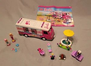 Mega Bloks Barbie Luxe Camper 80293 Barbie & Chelsea COMPLETE SET - Picture 1 of 12