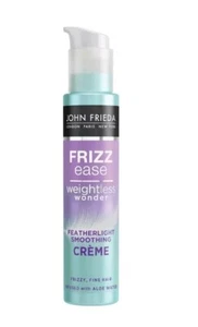 John Frieda Featherlight Smoothing Creme Frizzy Fine Hair Frizz Control 100ml - Picture 1 of 1