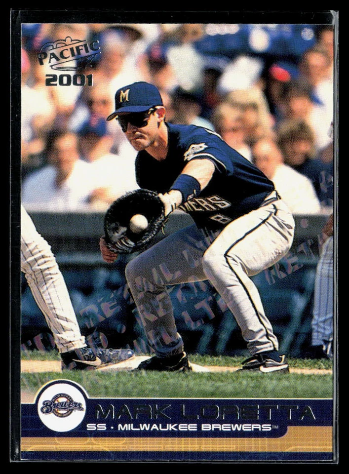 Mark Loretta 2001 Pacific Retail LTD #234 #/85 Slightly Touched Corners SN - Image 1 of 2