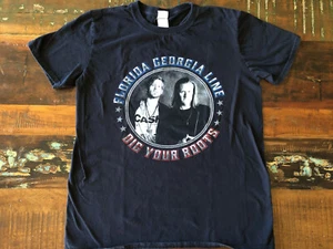 Flordia Georgia Line Dig Your Roots 2016 Concert Tour Shirt Size Medium - Picture 1 of 10