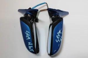2003-2008 SUBARU FORESTER SG9 SIDE VIEW MIRRORS BLUE BOTH SIDES JDM IMPORT - Picture 1 of 7