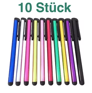 10 sztuk rysik dotykowy do telefonu komórkowego tabletu smartfona iPhone iPad Samsung - Zdjęcie 1 z 5