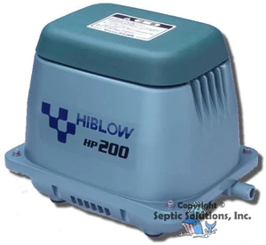 HIBLOW HP-200 SEPTIC AIR PUMP AERATOR NEW FREE SHIPPING - Picture 1 of 1