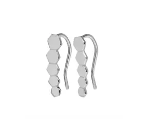 CLUSE Orecchini Donna Essentielle Esagono Argento Arrampicante Oorbellen CLJ52010 - Foto 1 di 5