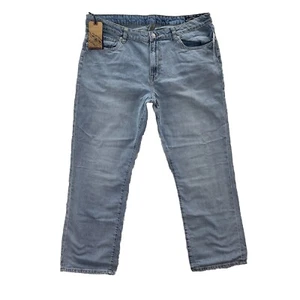 Buffalo David Bitton Jeans Men's 40x30 Blue Rigid Relaxed Straight Driven Denim - Picture 1 of 12