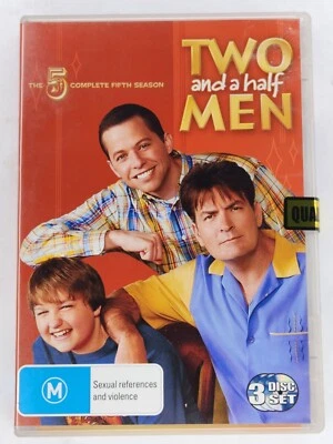 Two And A Half Men Season Five - DVD Region 4 - Charlie Sheen Jon Cryer - Image 1 of 2