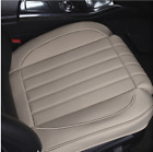 Car Front Seat Cover Breathable Pu Leather Pad Mat Chair Cushion Full Surround