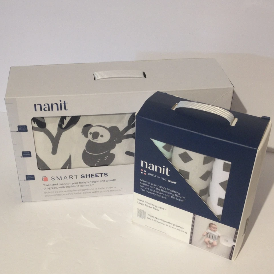 Nanit Breathing Wear Band 3pk - Size Large 3-24 Months