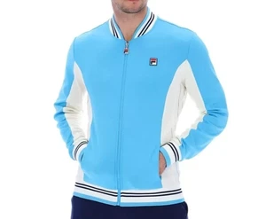NEW FILA SETTANTA VINTAGE Baseball 250 Zip Up TRACK Jacket SIZE SMALL - LM161RN1 - Picture 1 of 20