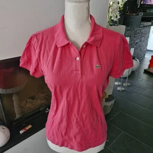 LACOSTE Poloshirt T-Shirt pink Gr. 42/44 (44 steht drin) - Bild 1 von 5