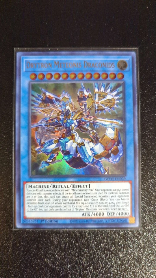 Yu-Gi-Oh! Drytron Meteonis Draconids | GEIM-EN029 | American | 1st | Ultra | NM - Bild 1 von 1