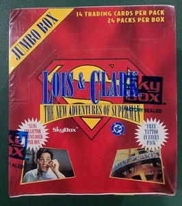LOIS & CLARK TV SHOW COLLECTOR CARDS SEALED BOX - Picture 1 of 1