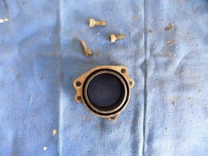 1985 Husqvarna WR 400 Exhaust Flange Manifold 16-14-567-01 - Bild 1 von 6