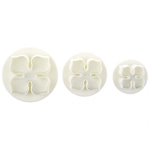 (R) 3 Stueck Hortensien bluehen Fondantform Pressstempel P3L46376 - Afbeelding 1 van 4