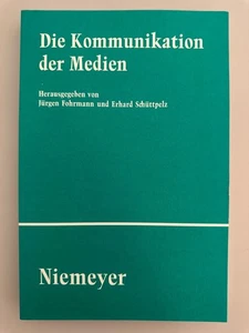 Die Kommunikation der Medien (=Studien und Texte zur Sozialgeschichte der Litera - Picture 1 of 1