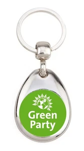 Green Party - Schlüsselanhänger aus Metall - Bild 1 von 4