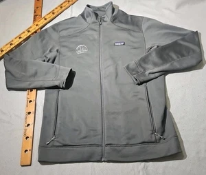 Patagonia Jacket Mens Large Gray Crosstrek Full Zip Pocket Facility Control - Picture 1 of 14