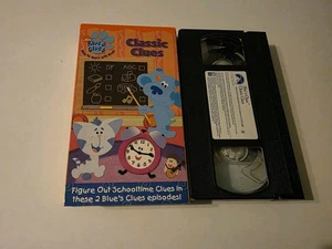 Blue’s Clues Classic Clues VHS Kassette 2004 Nickelodeon Nick Jr. - Bild 1 von 2