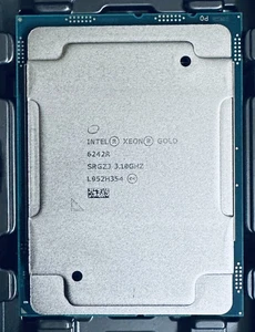 Nowe gniazdo procesora Intel Xeon Gold 6242R LGA3647 Intel SRGZJ 3,1Ghz 20-Core 40Thread - Zdjęcie 1 z 1