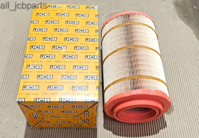 Genuine JCB Main Element Air Filter 400/17182 – Fits JCB 3DX, 4DX, Telehander - Image 1 of 4