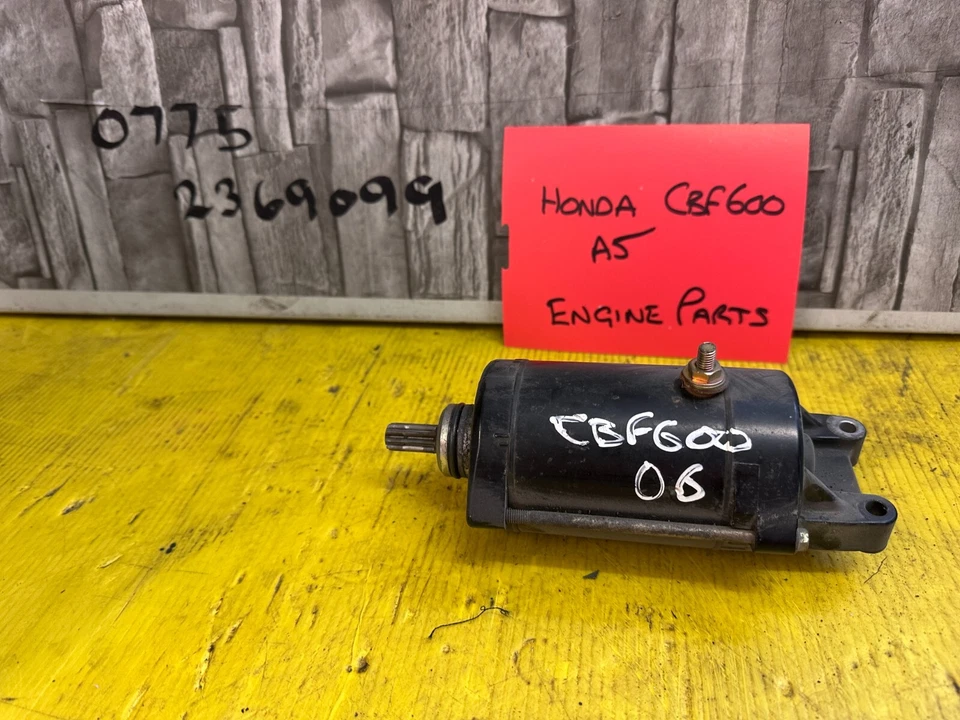 MOTOR DE PARTIDA HONDA CBF600 04-08 PEÇAS DE REPOSIÇÃO - Imagem 1 de 1