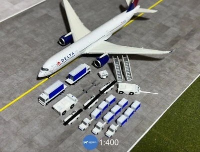 Accesorios de aeropuerto 1:400 -DELTA AIRLINES- GSE para Gemini Jets, modelos NG, etc. Foto 1 de 4