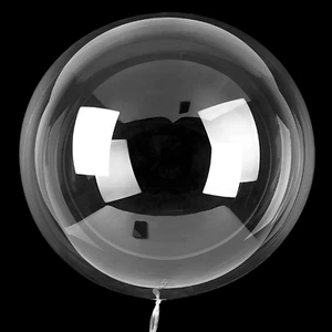 Bobo Balloons Bubble Balloons, 5 Pcs 36Inch Giant Clear Bobo Balloons, Large Tra - Picture 1 of 12
