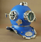 Anker Maschinenbau Blau Tauchen Helm Scuba Divers Marine Replik Wasser Geschenk