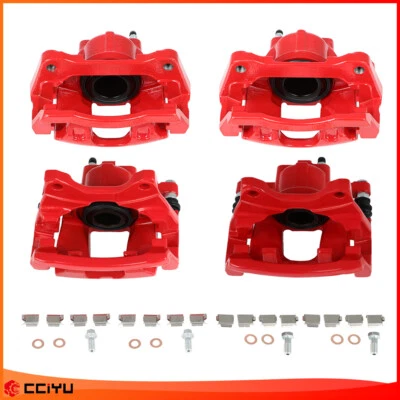 For 2007-2012 Jeep Wrangler 07-10 Dodge Nitro Front And Rear Brake Calipers Kit - Image 1 of 4