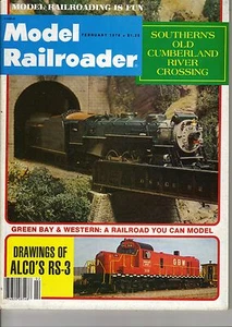 Revista modelo de ferrocarril edición de febrero de 1978 sur antiguo cruce de Cumberland - Imagen 1 de 1