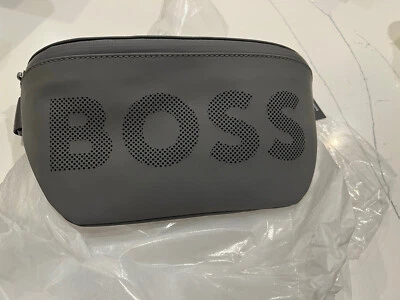 New Hugo Boss BIG Logo Print Belt Bag Banana Fanny Pack Unisex Travel $295 - Image 1 of 4