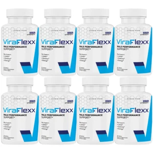 ViraFlexx Capsules, Vira Flexx Men Dietary Supplement Pills - 8 Pack - Picture 1 of 7
