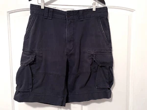 Polo Ralph Lauren Cargo Shorts Men's 35 (36) Navy Blue Classic Chino Cotton - Picture 1 of 5