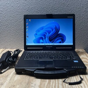 Panasonic ToughBook CF-53 mk2 i5-3320M 2.60GHz 8gb Ram 256gb ssd .BIOS LOCKED - Picture 1 of 9