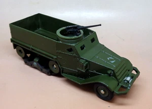 Dinky Toys Ref 822 Half Track Transport Troops Military 1963 Almost New - Picture 1 of 6