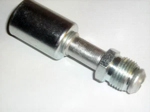 AC BEADLOCK A/C FITTINGS, CRIMP ON,MALE FLARE STRAIGHT # 6 NUT,#6 HOSE 35B1201 - Picture 1 of 1