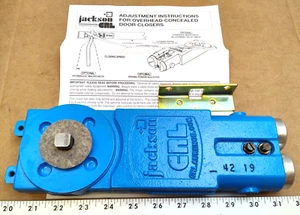 CRL Jackson Adjustable Spring Power 90° No Hold Open Overhead Concealed Closer - Bild 1 von 10