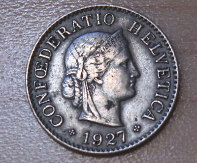 Suiza 1927 5 Rappen Foto 1 de 2