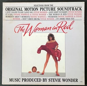 STEVIE WONDER Woman In Red Vinyl Record Album Original Soundtrack Motown 1984 - Picture 1 of 2
