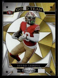 2023 Panini Certified #GT-15 Deebo Samuel Gold Team - Picture 1 of 2