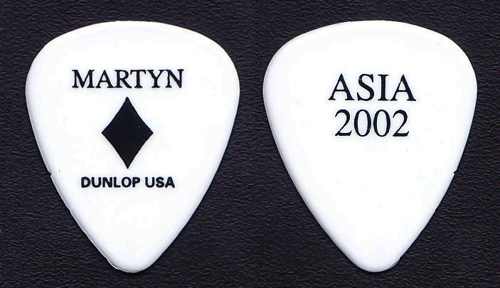 Jane's Addiction Martyn LeNoble Signature White Guitar Pick - 2002 Asia Tour - Image 1 of 1