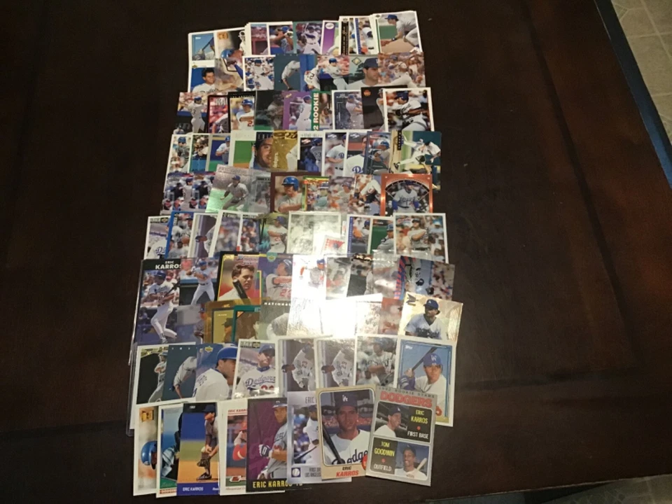 ERIC KARROS Oddball Insert & Regular issue Baseball DODGERS YOU CHOOSE - Image 1 of 4