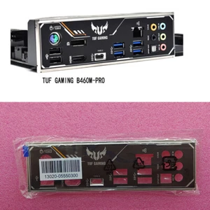 For Asus TUF GAMING B460M-PRO Shield IO I/O Rear Baffle Backplate Motherboard - Afbeelding 1 van 1